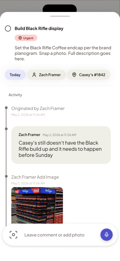 Yask task detail